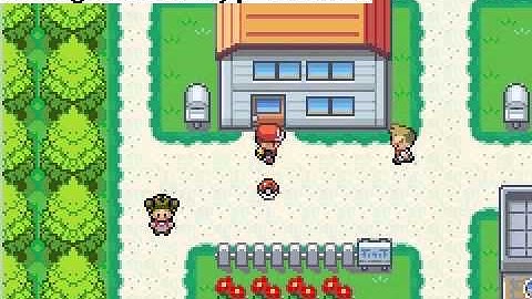 Pokemon FireRed Hack Oak Event