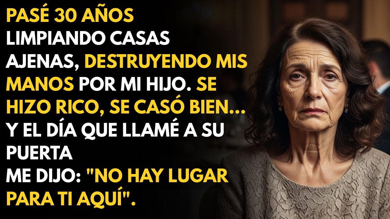 Hijo Abandonó a Su Madre Por Ser Pobre... SIN SABER QUE ELLA SE VOLVERÍA MILLONARIA