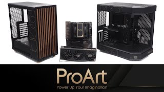 ASUS ProArt 2PC build. Fractal North & HYTE Y60.  (ProArt Z690 Creator wifi + ProArt RTX4070Ti )