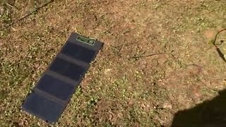 Solar for Backpacking with Ham Radio: Topsolar SolarFairy 30S