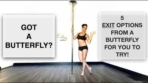 5 Butterfly EXIT Options: Where to go (Part 1) - Pole Dancing Tutorials by ElizabethBFit