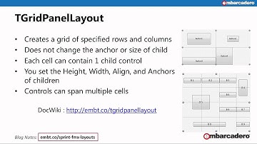 C++ Developer Skill Sprint - Understanding and Using FireMonkey Layouts