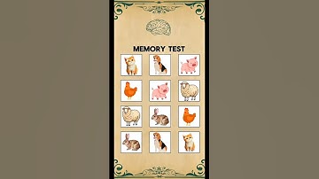 “Mind Reading Memory Test 👁️ | Intuition Test Shorts” #memorytest #intuition #shorts