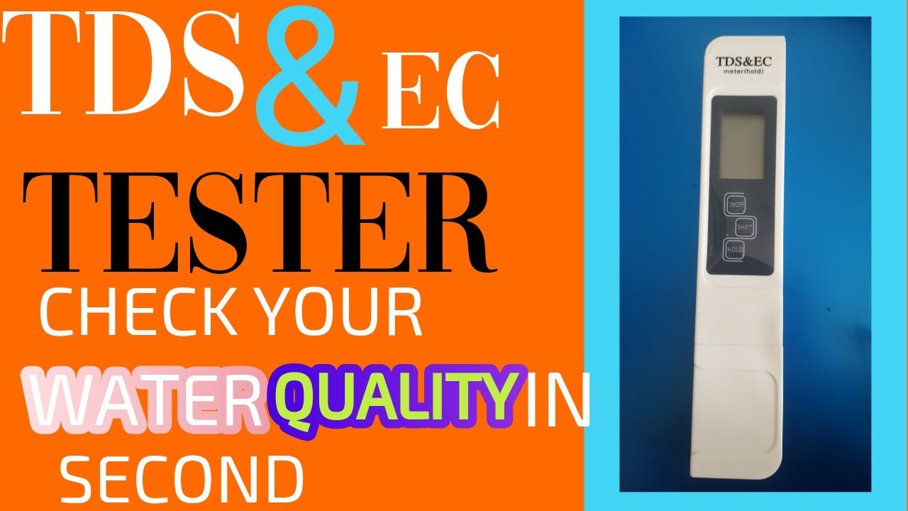 Digital PH Meter TDS EC Meter Combo; Water-Quality Tester