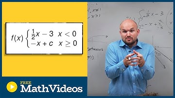 How to find the value k that can make the piecewise function continous