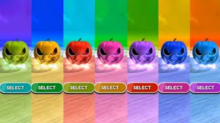 Going Ball : 7X Pumpkin Speed Ball Colour Run walkthrough , iOS Android New Update ( part : 90 ) screenshot 4