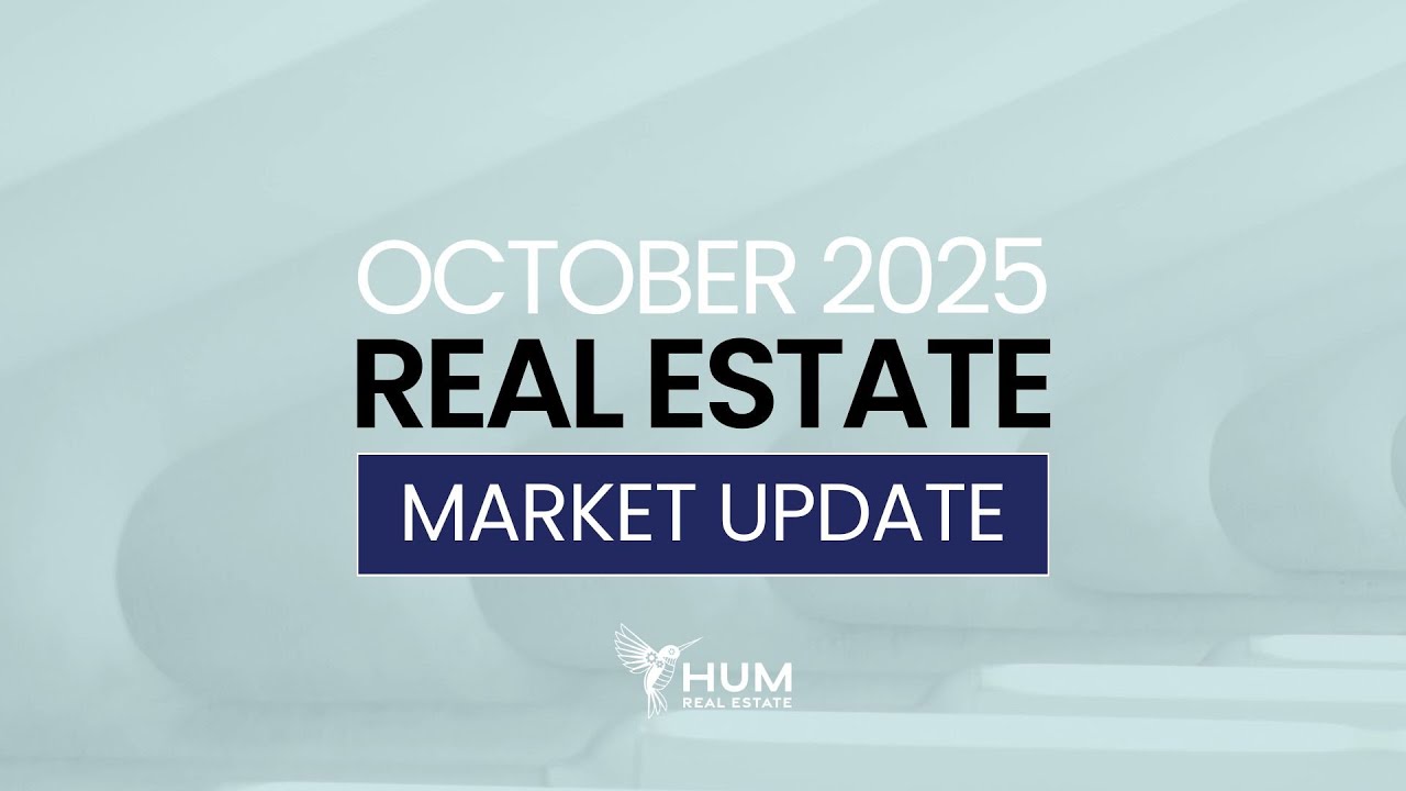 October 2025 Monthly Real Estate Market Update - YouTube