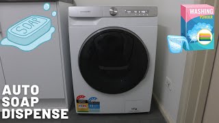 How To  Use Auto Dose Soap Samsung Washing Machine Easy 2021