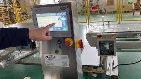 How two set-up Fanchi Checkweigher