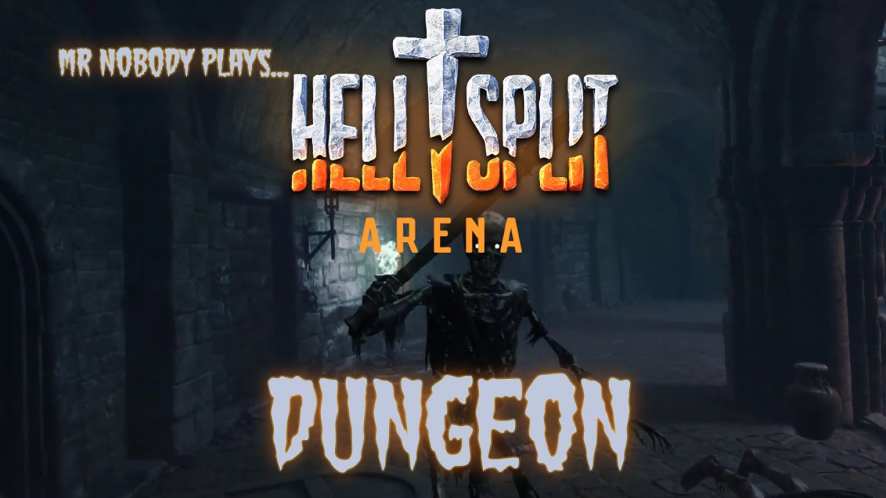 HellsplitArena DUNGEON ARENA VR Gameplay VR Sword and Shield