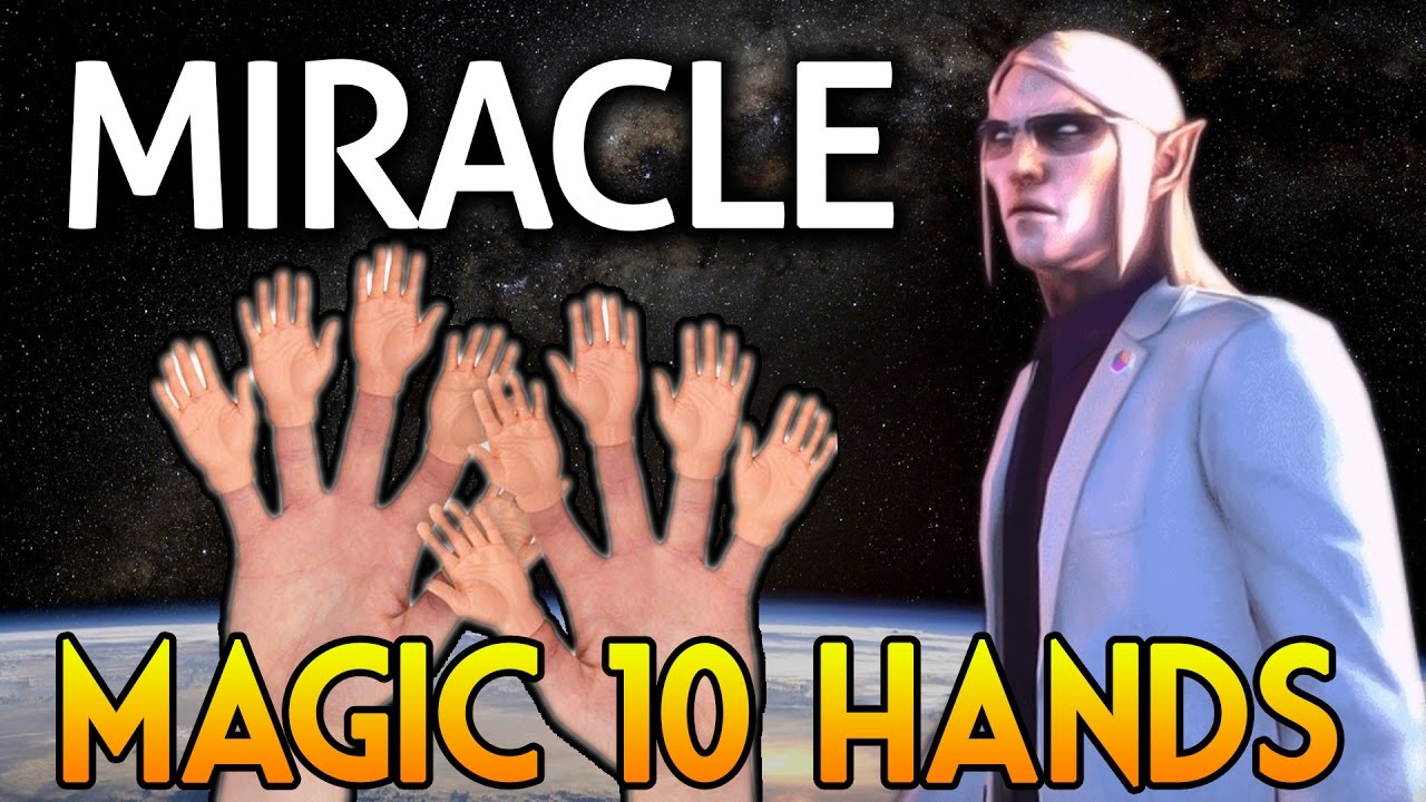 Miracle- Dota2 [Invoker] Magic 10 Hands - YouTube