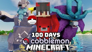 I Survived 100 DAYS in Cobblemon (FULL MOVIE)