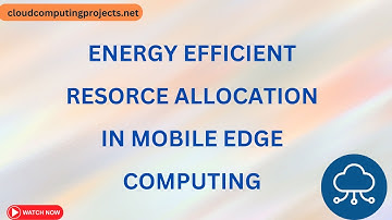 Energy Efficient Resorce Allocation in Mobile Edge Computing