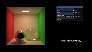 Pure Path Tracing vs Next Event Estimation