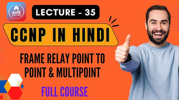 CCNP Course | Lecture 35 | Frame Relay Point to point & Multipoint | A2IT Online