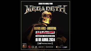 Megadeth - Countdown to Ext. - 3rd Night - Movistar Arena, Argentina 2024 - (Aud - Zoom Am7) Bootleg