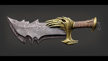 Blade of chaos (3d model)