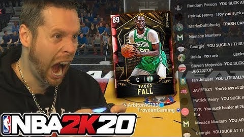 Streaming until I go 12-0 with Tacko Fall! NBA 2K20