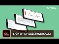 Sign PDF Files Electronically | Adobe Document Cloud