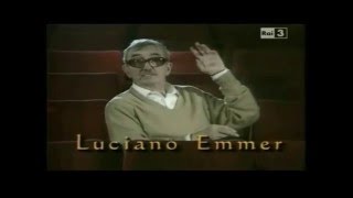 Luciano Emmer intervista - Cinema sull&#39;arte