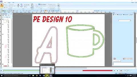 PE Design applique (lesson 41 part 2)