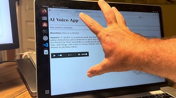 Voice and AI Powered Web App (Python, Django, Javascript, OpenAI API)