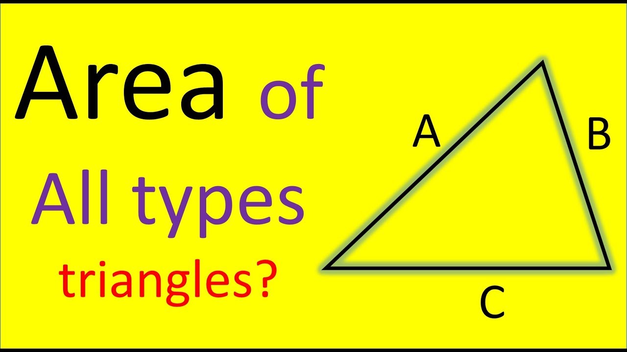 Calculadora area de triangulo