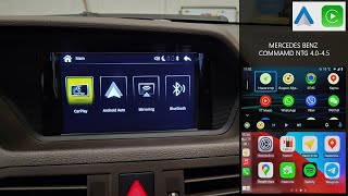 CarPlay Android Auto для автомобилей Mercedes Benz c системами  NTG 4.0-4.5 (E-C-GLK, etc...)