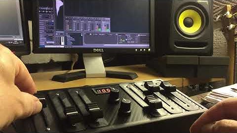 Controlling 6 channels on Renoise with multi-slider MIDI Controller