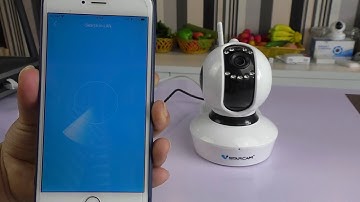 How to Configure VStarcam IP Camera C23S ethernet cable Connection