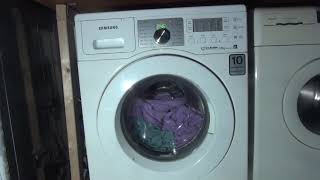 samsung Ecobubble Diamond drum WF0704W7W - cotton standard eco 60'c (Full cycle)