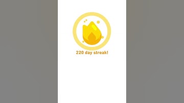 🏆220 Day Duolingo Streak! #shorts