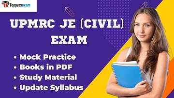 UPMRC JE (CIVIL) ONLINE Practice Mock Test | Practice Sets | Important Questions | Best Books | MCQ