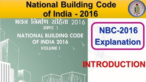 National Building Code of India 2016 | National Building Code of India| Structural Design as per NBC
