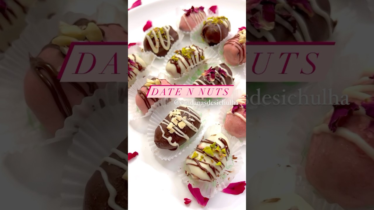 Stuffed Dates | iron rich recipe