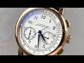 A. Lange & Sohne 1815 Chronograph 414.032 A. Lange & Sohne Watch Review