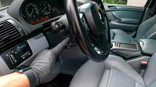 КАК НАСТРОИТЬ ПАМЯТЬ РУЛЯ И ЗЕРКАЛ BMW X5 E53 STEERING WHEEL AND MIRROR MEMORY