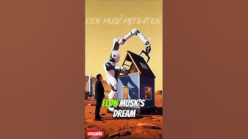 De visie van Elon Musk | De Mars-droom: Musks plan | SpaceX en Mars-exploratie. #elonmusk