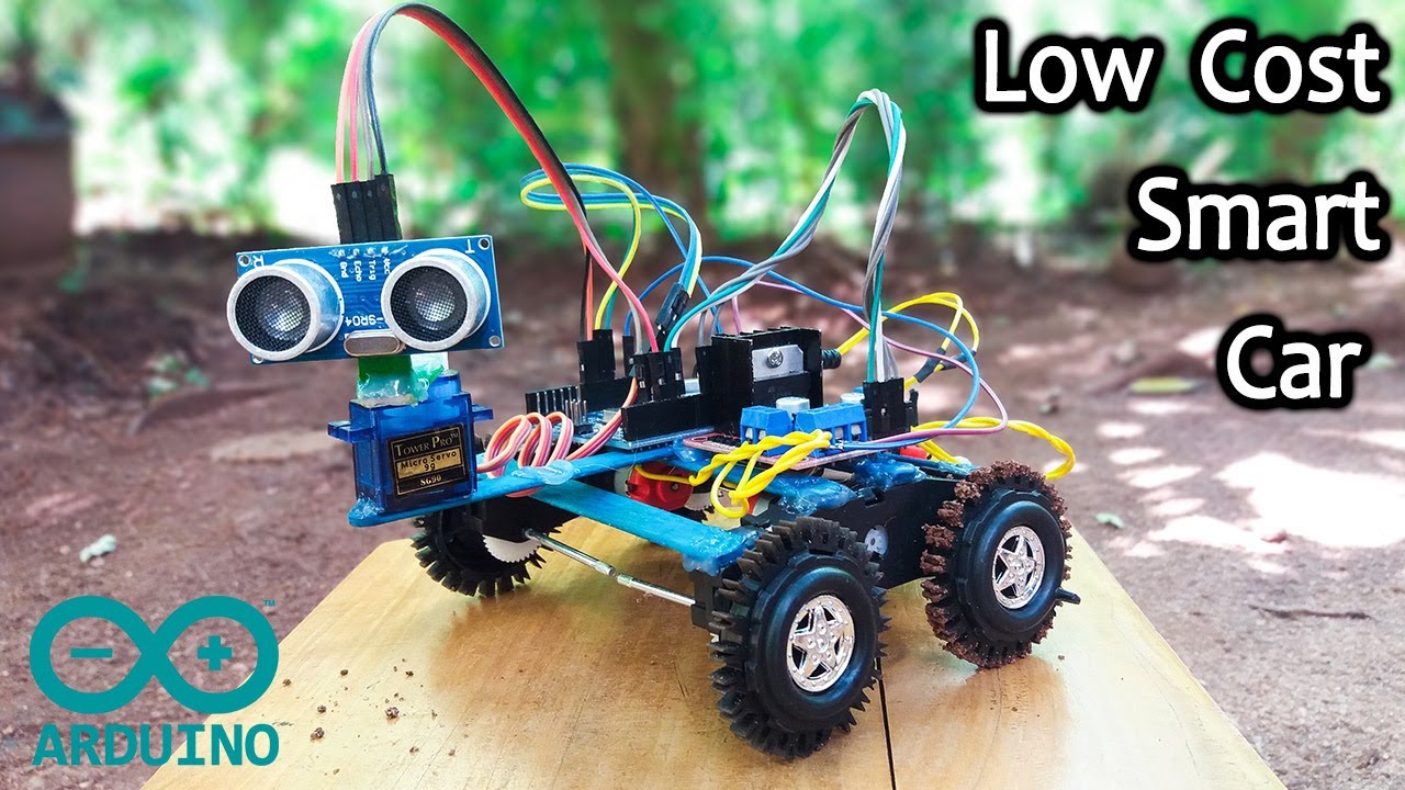 How to make a DIY obstacle avoiding robot car at home [Step by step ...