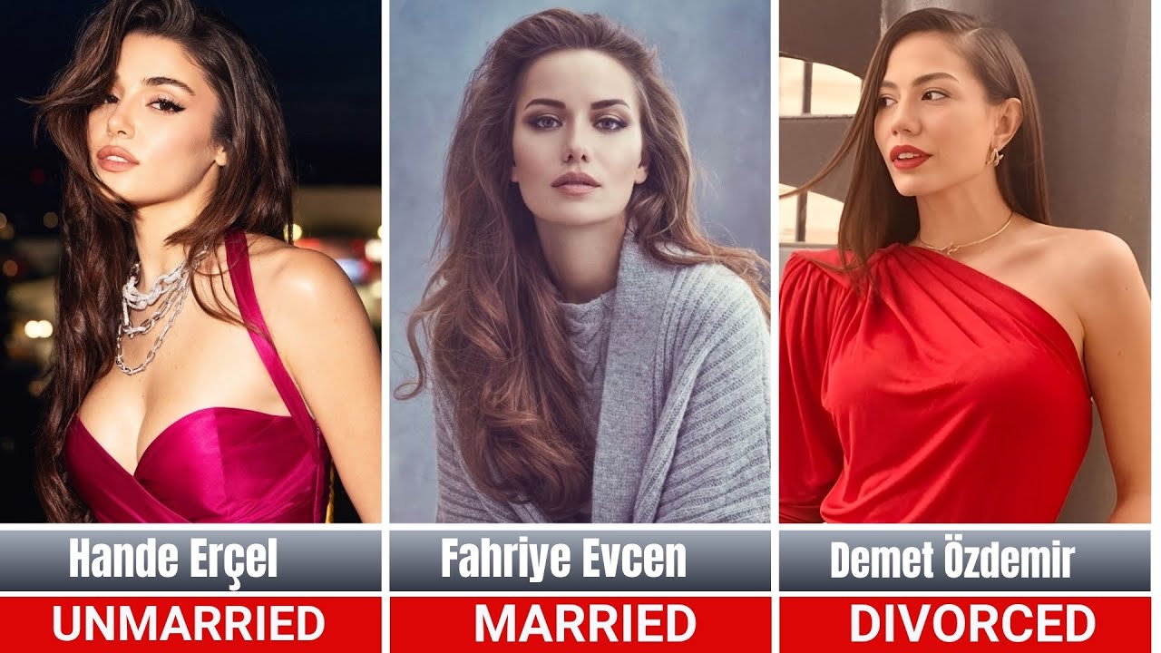 Turkish Actresses Married or Single (2026)