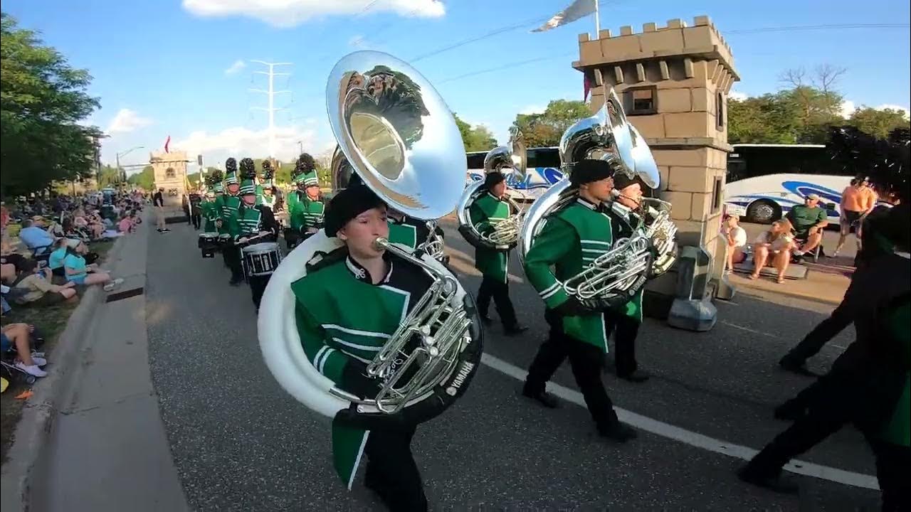 Litchfield Marching Dragons at Rosefest Parade 2022 YouTube