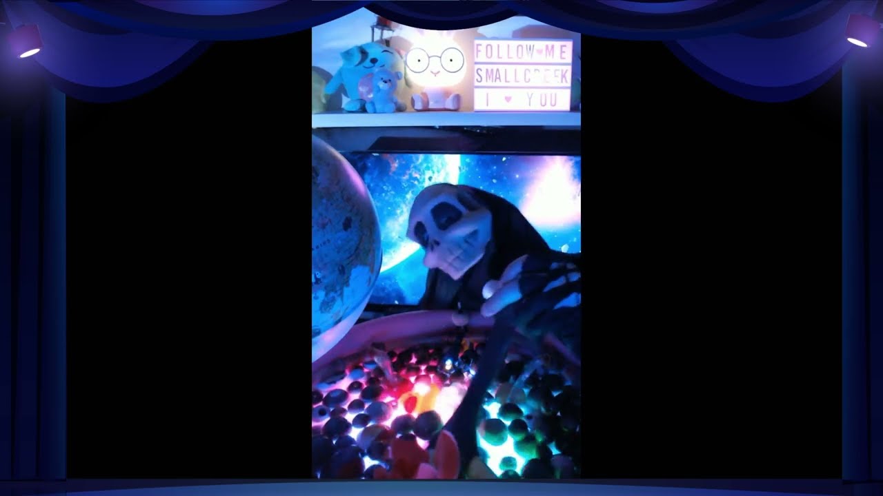 relaxing and entertaining asmr with mouth sounds + water and wood soup