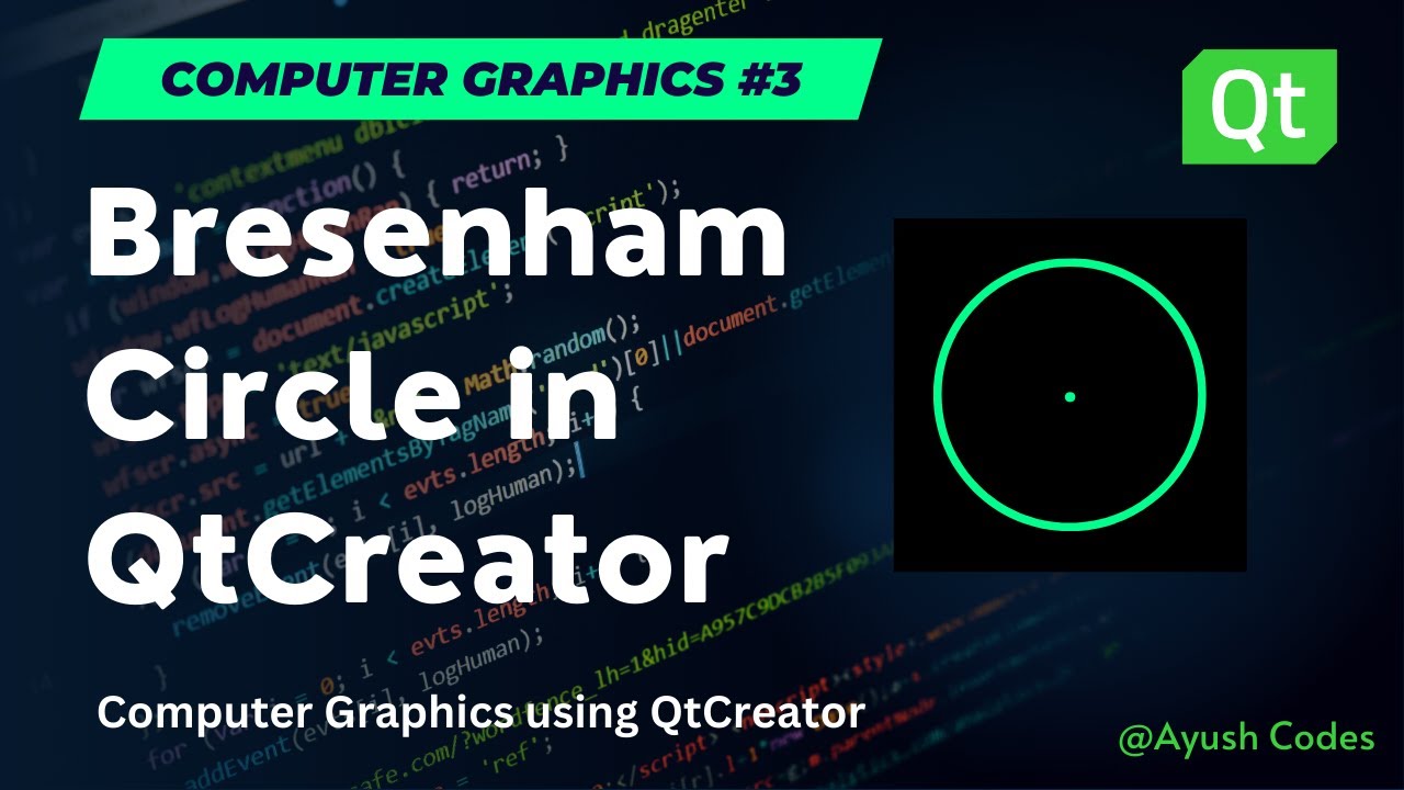 #3 Computer Graphics | Drawing Circle using Bresenham Circle ...