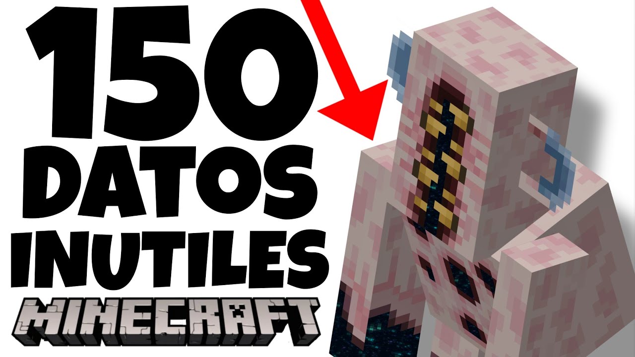 160 Datos Inútiles de Minecraft
