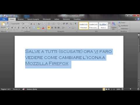 Come cambiare l&rsquo;icona a Mozilla Firefox