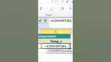 How do I convert units in Excel?