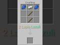 Minecraft me craft a powerful lapis pickaxe #minecraft #mcpe #shorts