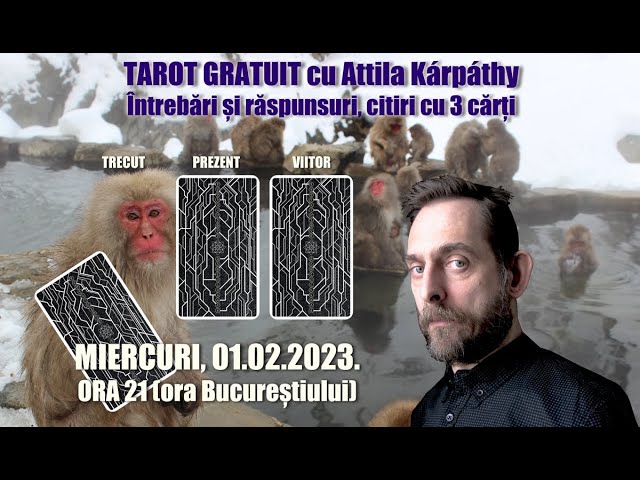 TAROT GRATIS MIERCURI 01.02.2023. - YouTube