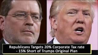 Republicans Targets 20% Corporate Tax Rate