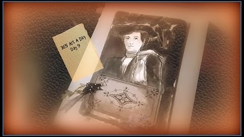 Day 9, 365 Art A Day Art Journal